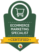 Ecommerce marketing specialist certified