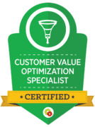 Customer value optimisation specialist certified